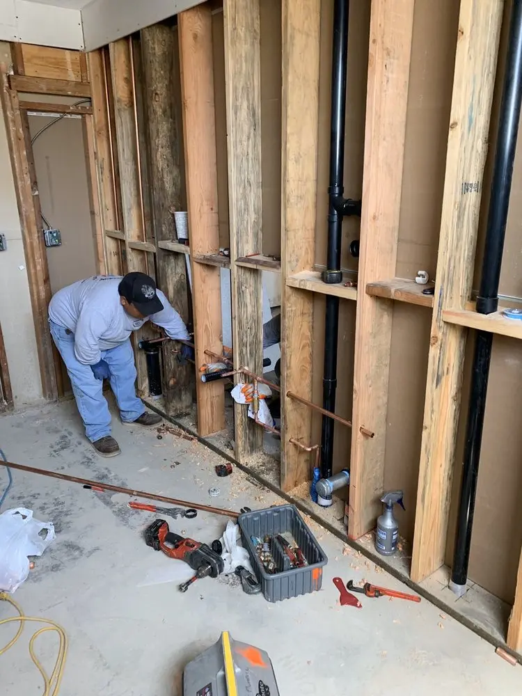 Commercial rough-in plumbing for Gas Line Repair in Chino Valley
